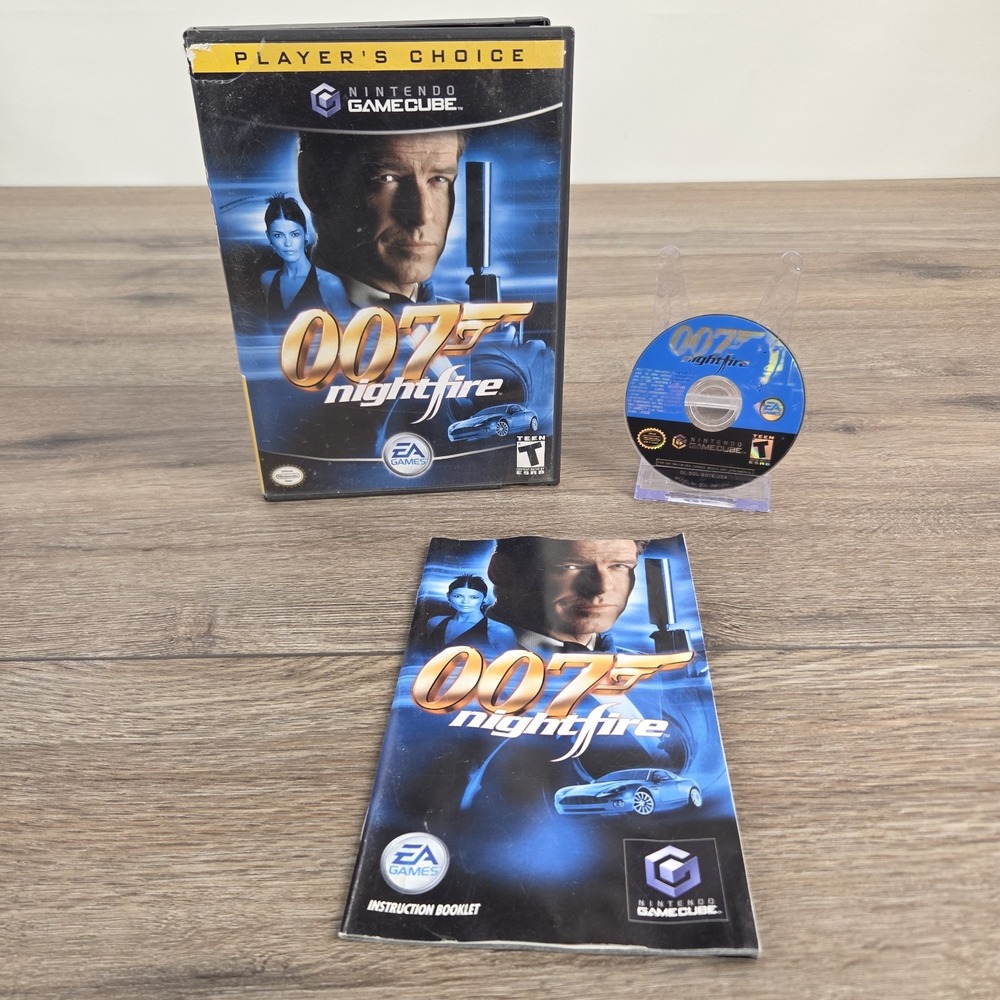 007 Nightfire Players Choice (Nintendo Gamecube) CIB Tested And Works